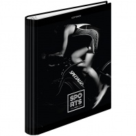 Тетрадь 120л ArtSpace на кольцах, клетка Спорт.Inside sports