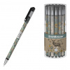 Ручка гел Erich Krause Natural Life Stick черный 0,38мм (24)