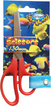 Ножницы 13см Центрум Sea world детские с линейкой
