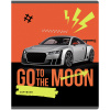 Тетрадь 40л BG клетка, эконом Go to the moon