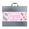 Косметика Милая леди Unicorns Beaut Набор:тени д/век, тени д/век с блестками, зеркало, в чемоданчике