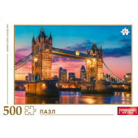Умные игры Пазлы 500 деталей Тауэрский мост*