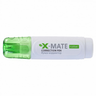 Корректирующая ручка Хатбер X-Mate 10мл с метал.наконечником