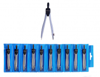 Циркуль Mazari 115мм металлический, в упаковке PVC М-4499