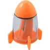 Точилка фигур deVENTE Rocket 1 отверстие, с контейнером и ластиком