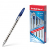 Ручка гел Erich Krause R-301 Classic Gel Stick синяя 0,5мм прозр.корпус