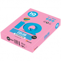Бумага А4 500л IQ Color pale 80г/м2 розовый