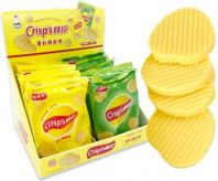 Ластик набор 4шт НеваМ фигур Crisp's 40*40мм термопласт.резина