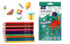 Карандаши 12цв Mazari SEA LIFE Jumbo дерево M-6175-12