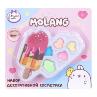Косметика Милая леди Molang Набор:тени д/век 5цв,подложка-мороженое под тени