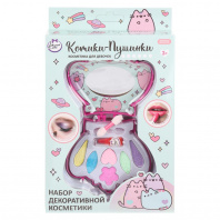 Косметика Милая леди Котики-Пушинки Набор:тени д/век 6цв, помада, футляр-корона CD-D-84-NW
