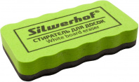 Губка стиратель д/досок Silwerhof Daily на магните 107*57*20мм фетр