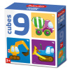 Десятое королевство Кубики BABY TOYS 9шт На стройке