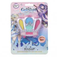 Косметика Милая леди Genshin Набор:тени д/век 4цв, футляр-корона