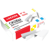 Скобы №10 deVENTE White цельнокрашенные белые 1000шт