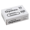 Скрепки 22мм 100шт Глобус карт.уп-ка С22-100
