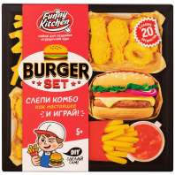Сима Ленд Набор д/создания игрушечной еды Funny Kitchen.Burger set