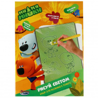 Играем вместе Доска д/рисования светом Ми-ми-мишки 15*21см