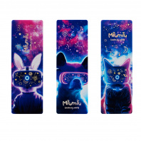 Закладки пластиковые набор 3шт MESHU Miumiu 135*45мм