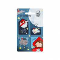 Закладки магнитные набор 4шт MESHU 130*80мм Little red