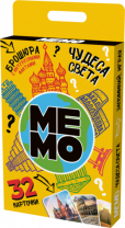 Десятое королевство Игра карточная МЕМО Чудеса света 04985