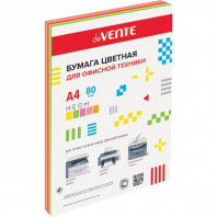Бумага А4 100л deVENTE 75 г/м², неоновые 5 цветов 2072212