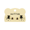 Серьги детские MESHU Bears, 2 пары