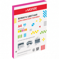 Бумага А4 100л deVENTE 75г/м2 неон малиновый 2072209
