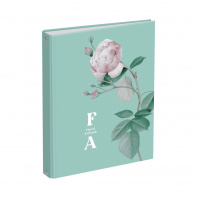 Тетрадь 120л BG на кольцах, клетка Flower art