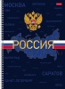 Тетрадь 160л А4 Хатбер тв.обл спираль, клетка, перфорация Россия
