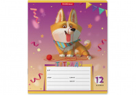 Тетрадь 12л ErichKrause клетка Корги (10)