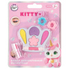Косметика Милая леди Kitty Like Набор:тени д/век 4цв,помада,заколки, футляр-корона