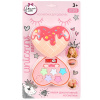 Косметика Милая леди Unicorns Beauty Набор:тени д/век 6цв, помада, футляр-вафельное сердце
