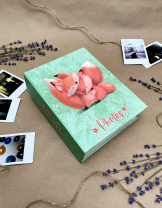 Фотоальбом 100 фото 10*15см ПТ foxy life Лисья жизнь