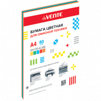 Бумага А4 50л deVENTE 80г/м2 5цв интенсивные цвета