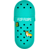 Пенал фигурный deVENTE 20*8*4см EVA Flip Flops бирюзовый