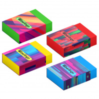 Ластик Berlingo Glitch 45*32*11мм Eco-PVC, пласт.держатель с печатью