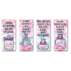 Закладки магнитные 4шт deVENTE 25*56мм бумажные Perfume