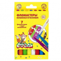 Фломастеры 7цв Каляка-Маляка исчезающие+1 поглотитель
