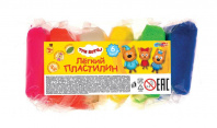 Пластилин легкий 6цв Мульти Арт Три кота 10г 