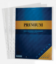 Файл А4 Хатбер 60мкм PREMIUM апельсин.корка 50шт