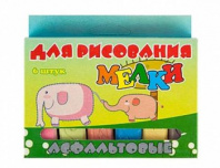 Мелки д/асфальта 6цв НеваМ КВР АСФ 06